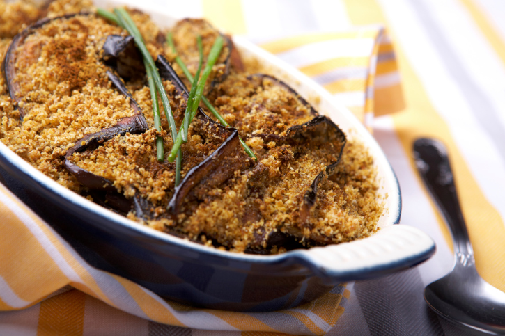 Melanzane gratinate forno light