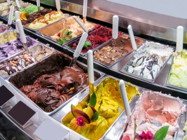 gelati, Gelato pizza arrivo gelaterie Napoli