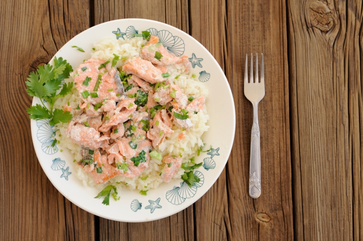 Insalata riso salmone