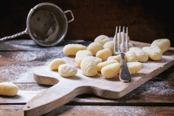 Gnocchi gratinati salsiccia mozzarella