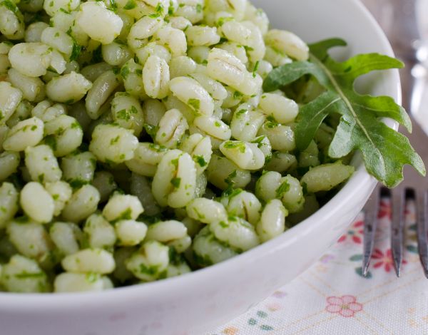 Orzo pesto rucola