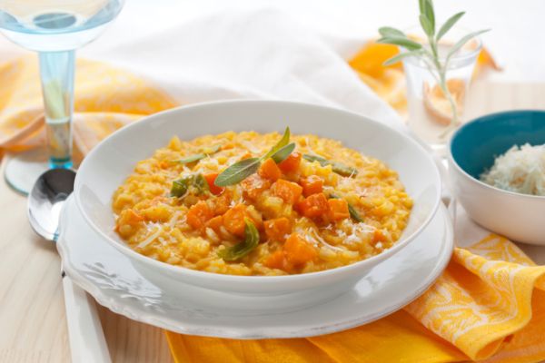 Risotto zucca curry