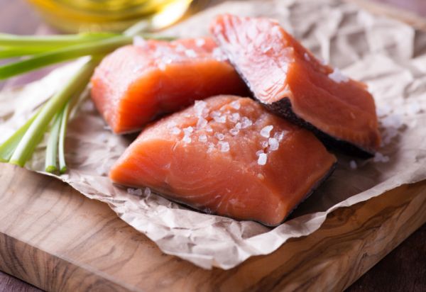 Bocconcini di salmone crudo