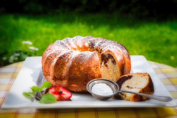 Ciambella mascarpone crema nocciole