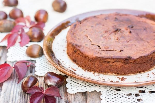 torta castagne cioccolato