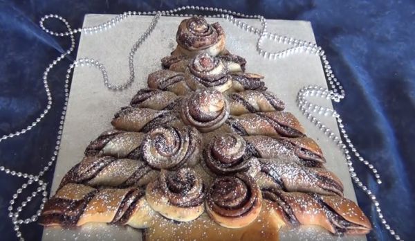 Albero Natale panbrioche nutella (VIDEO)