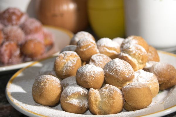 Castagnole castagne Carnevale