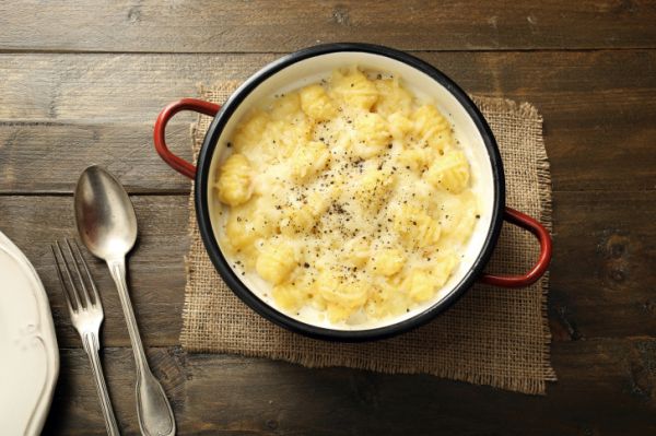 Gnocchi polenta fontina