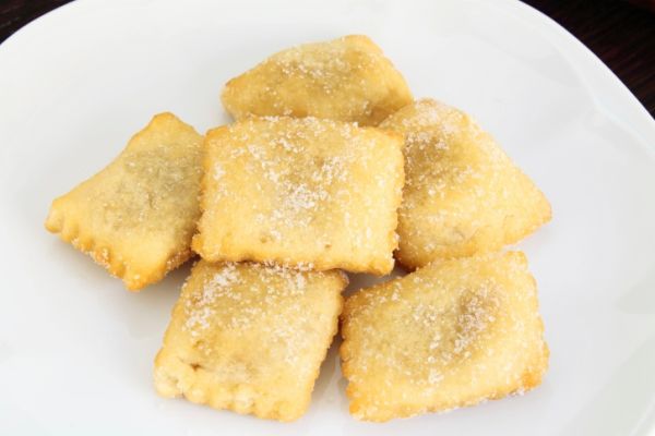 Ravioli fritti dolci Carnevale