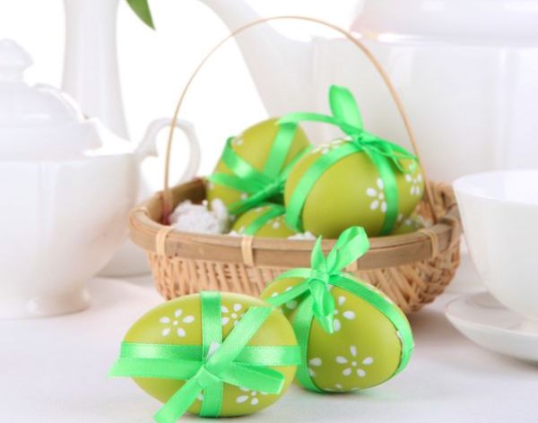 uova, pasqua, Decorazioni tavola Pasqua fai da te