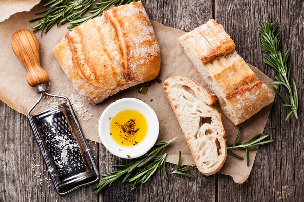 pane allolio fatto casa ricetta