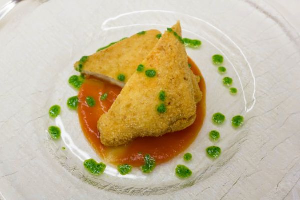 Mozzarella carrozza salsa pomodoro