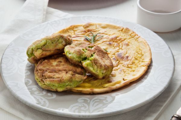 Torta di ceci in padella