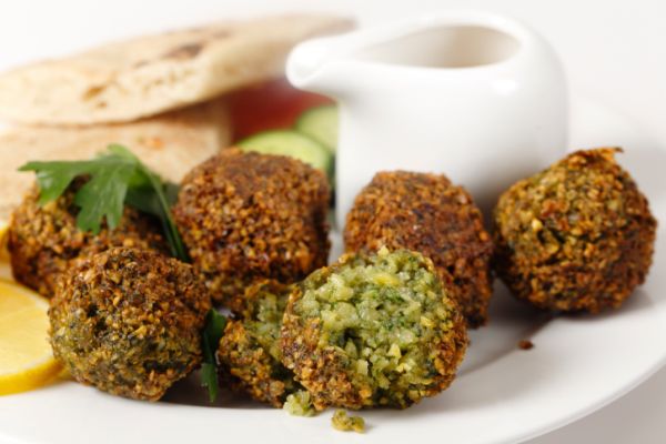 Falafel di fave secche al forno vegan