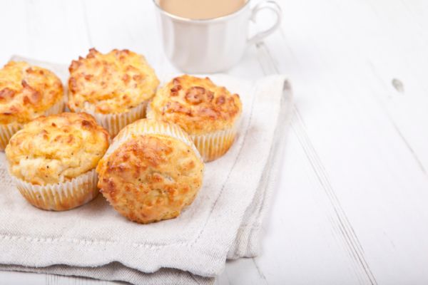 Muffin salati senza uova