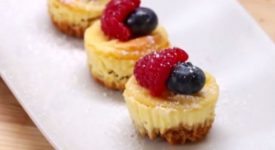 Mini cheesecake al limone (VIDEO)