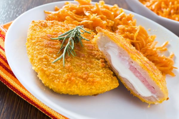 Cordon bleu di pollo al forno