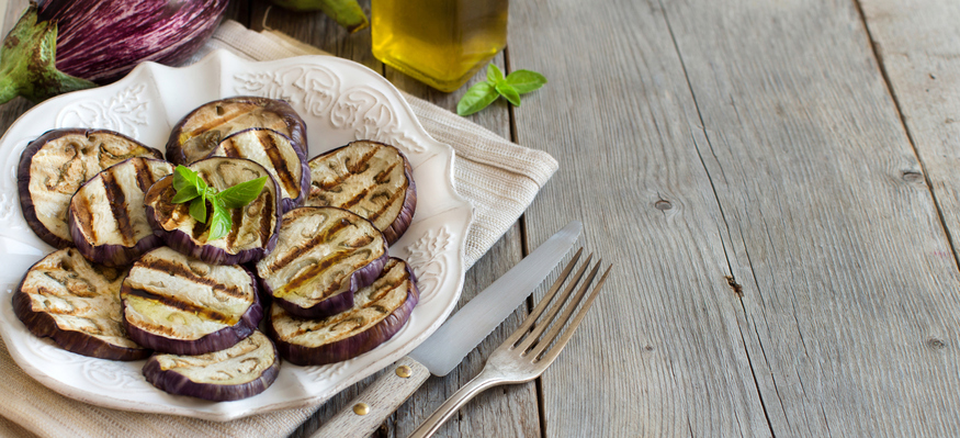 melanzane grigliate sott'olio aceto