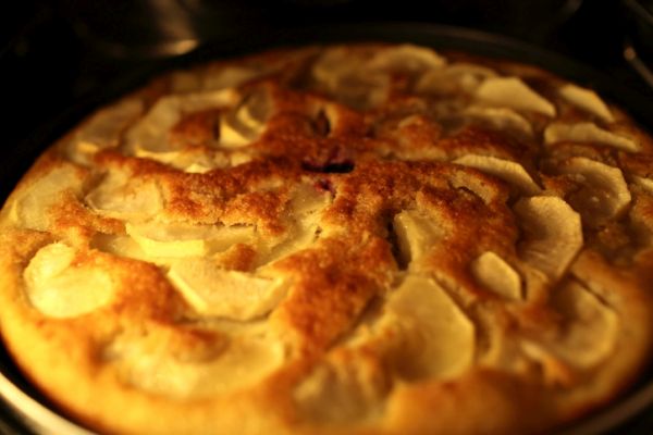 Torta soffice di mele e ricotta