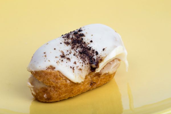 Eclair al cioccolato bianco