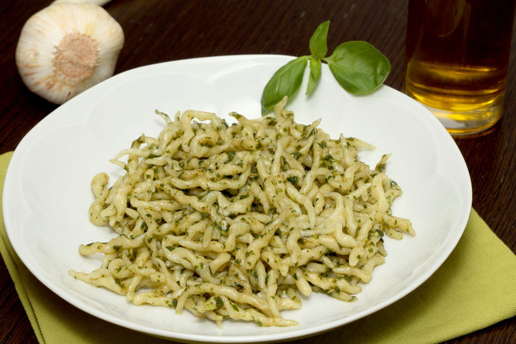 trofie pesto pomodorini