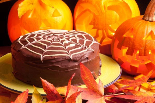 Torta di Halloween al cioccolato