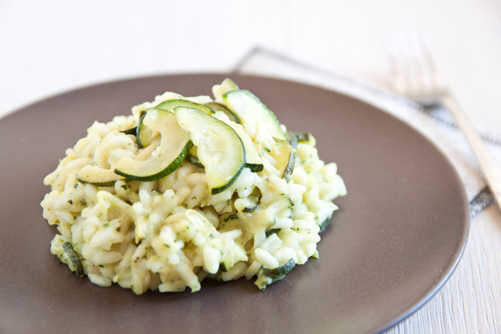 risotto zenzero zucchine