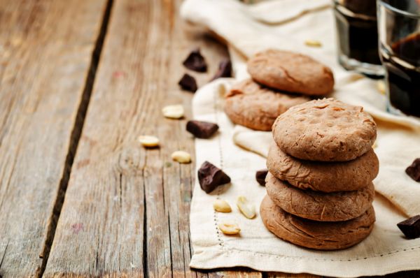 Biscotti di frolla al caffè