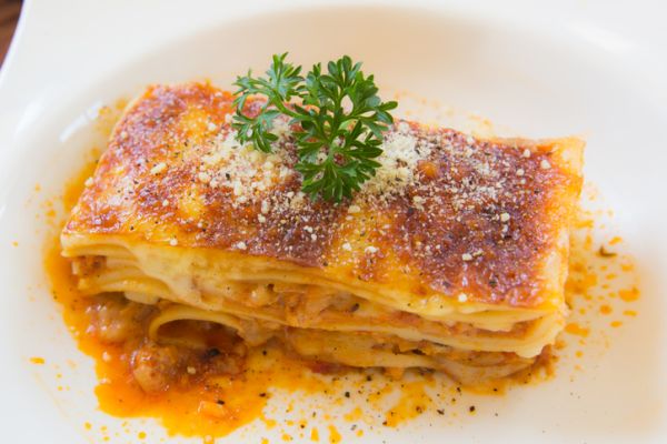 lasagne zucca e gorgonzola