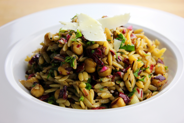 insalata tiepida ceci orzo