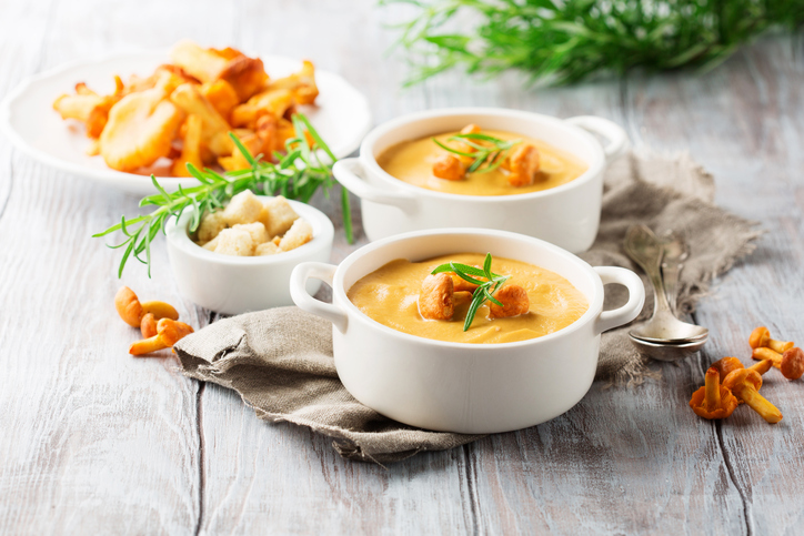 zuppa finferli patate, zuppa di verdure all'irlandese