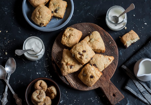 scones, pasqua,, scones con yogurt e aneto, scones