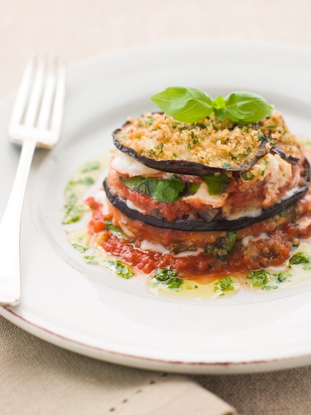 parmigiana, melanzane, torrno di melanzane al forno