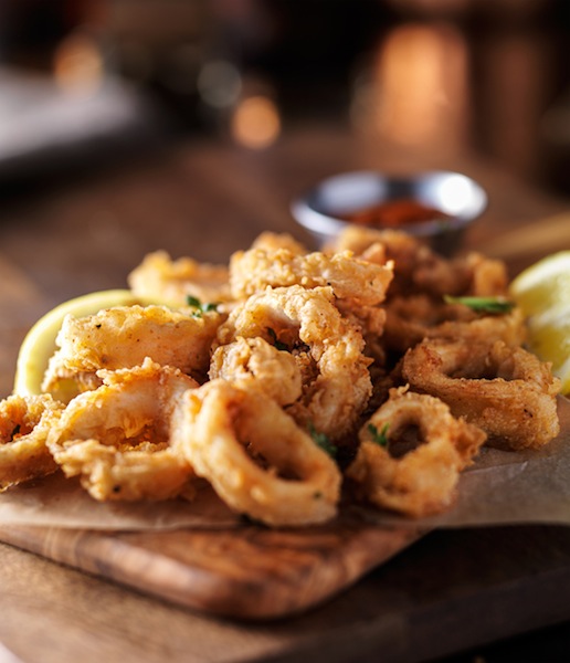 calamari, calamaretti