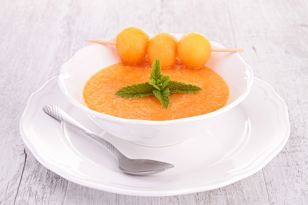 gazpacho, passata di melone, melone,