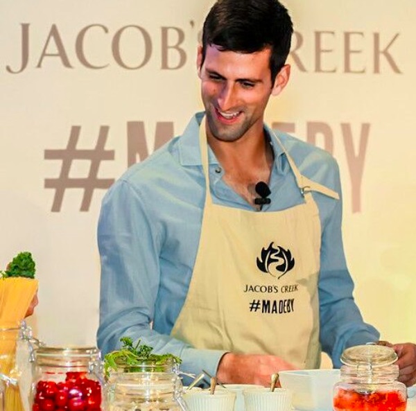 djokovic, ristorante