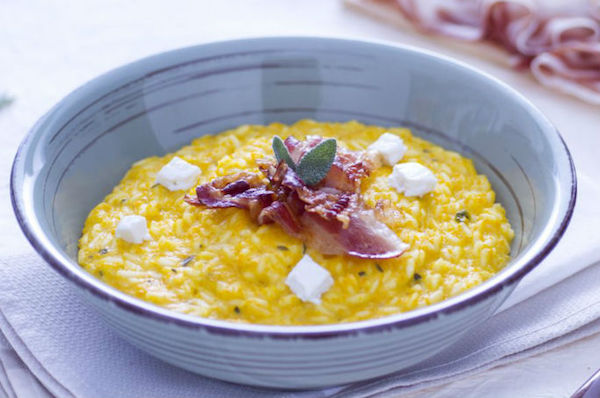 risotto zucca e robiola