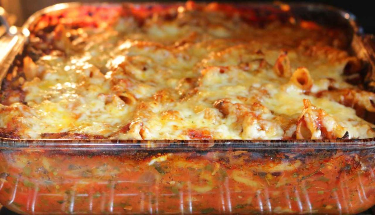 Pasta alla contadina al forno