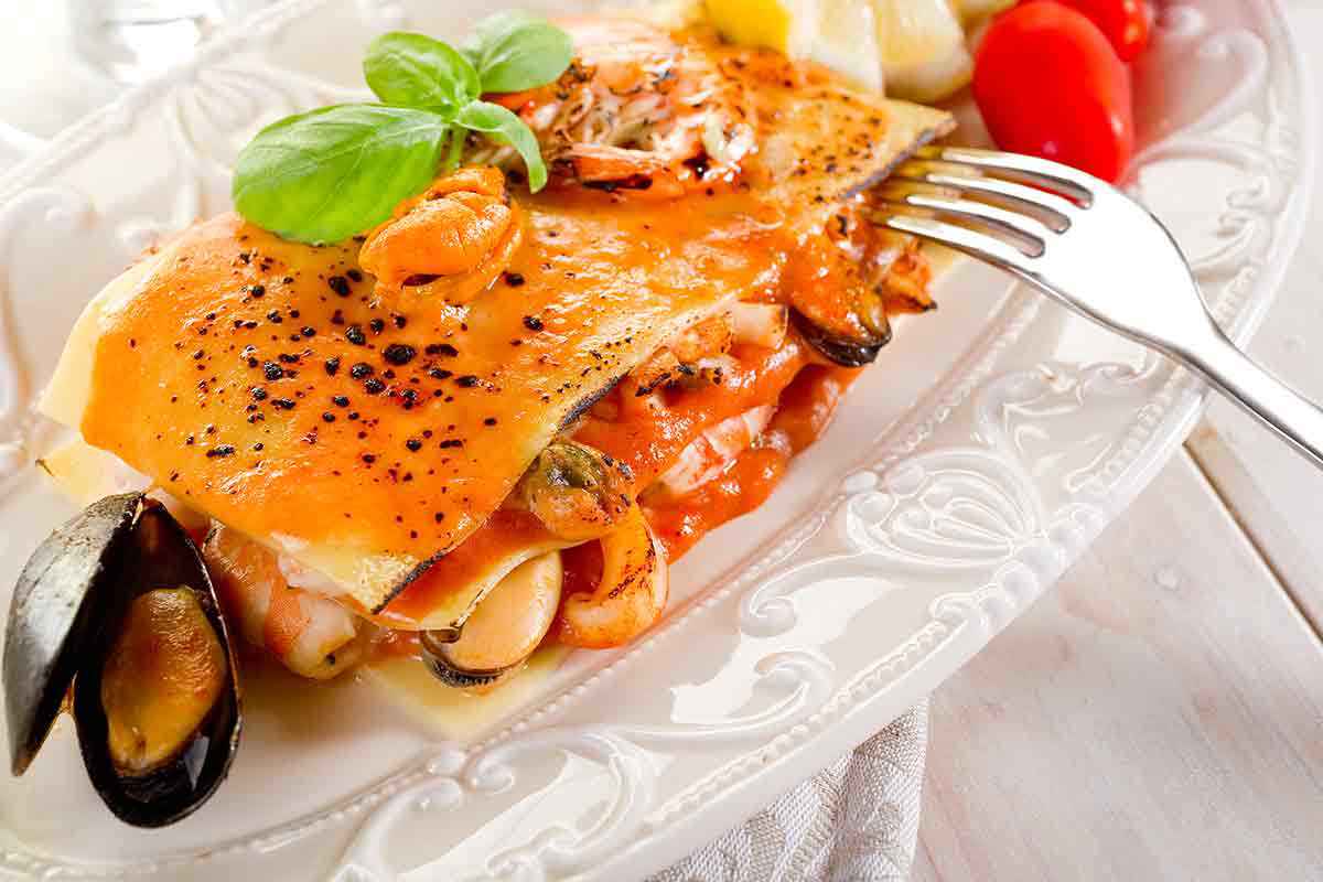 Lasagna di pesce