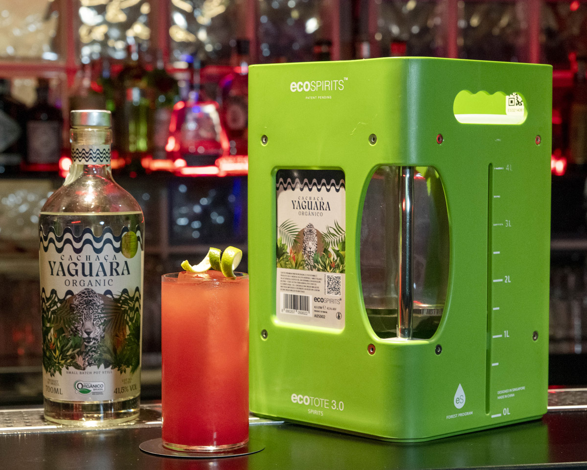 monouso green per vino e cocktail